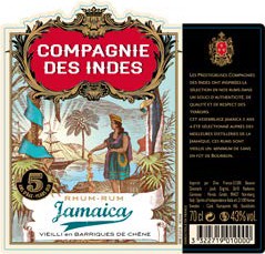 Rhum - Compagnie des Indes – Jamaïque – 5 ans